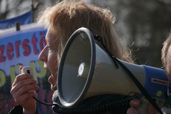 Irmgard Freihofer "Die Linke" (Foto BN/Lengdobler)